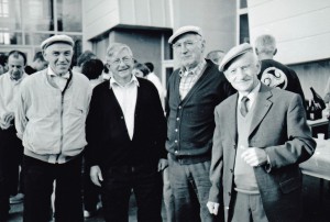 Les  fondateurs : Louis Etesse, Jean Buchon, Roger Dudal et André Pochon. Manquent sur la photo : André Etesse, Michel Le Goff et Henri Renault