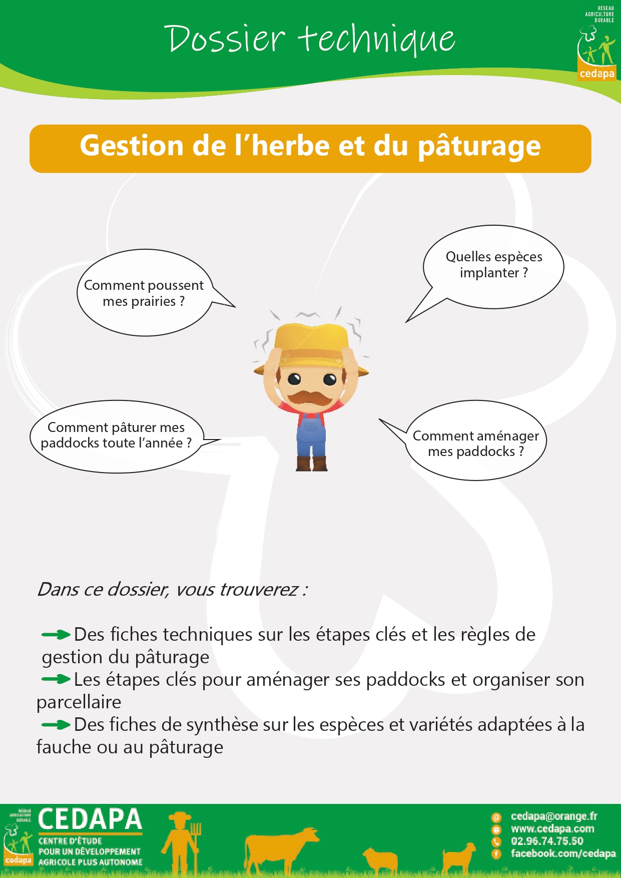 Gestion de l'herbe et du pâturage