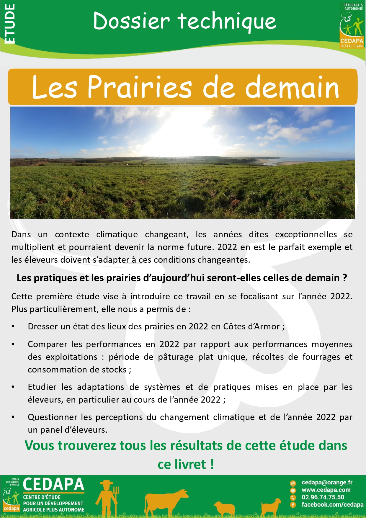 Les prairies de demain