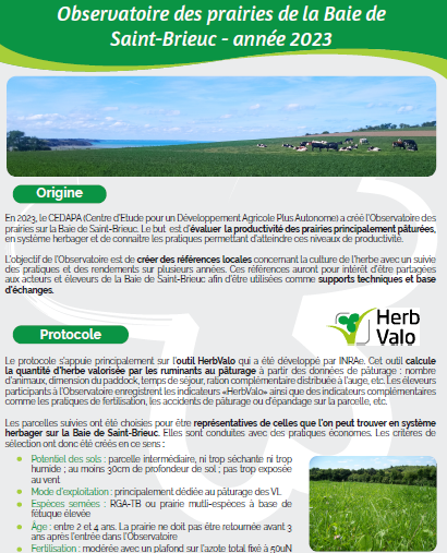 Observatoire prairies Baie de St-B.